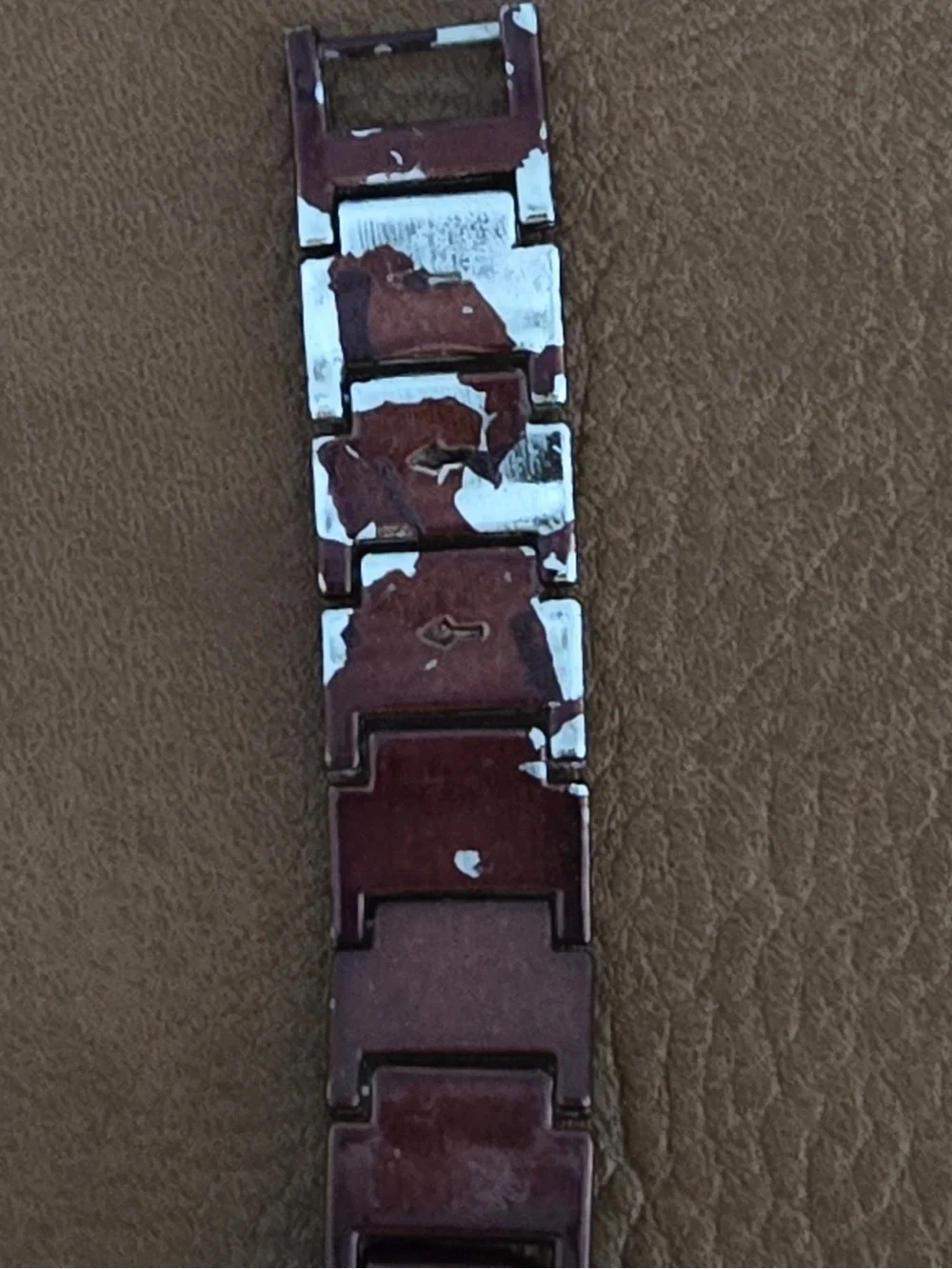 Women's bronze brown Crystal Accent Bracelet Watch - Unbranded